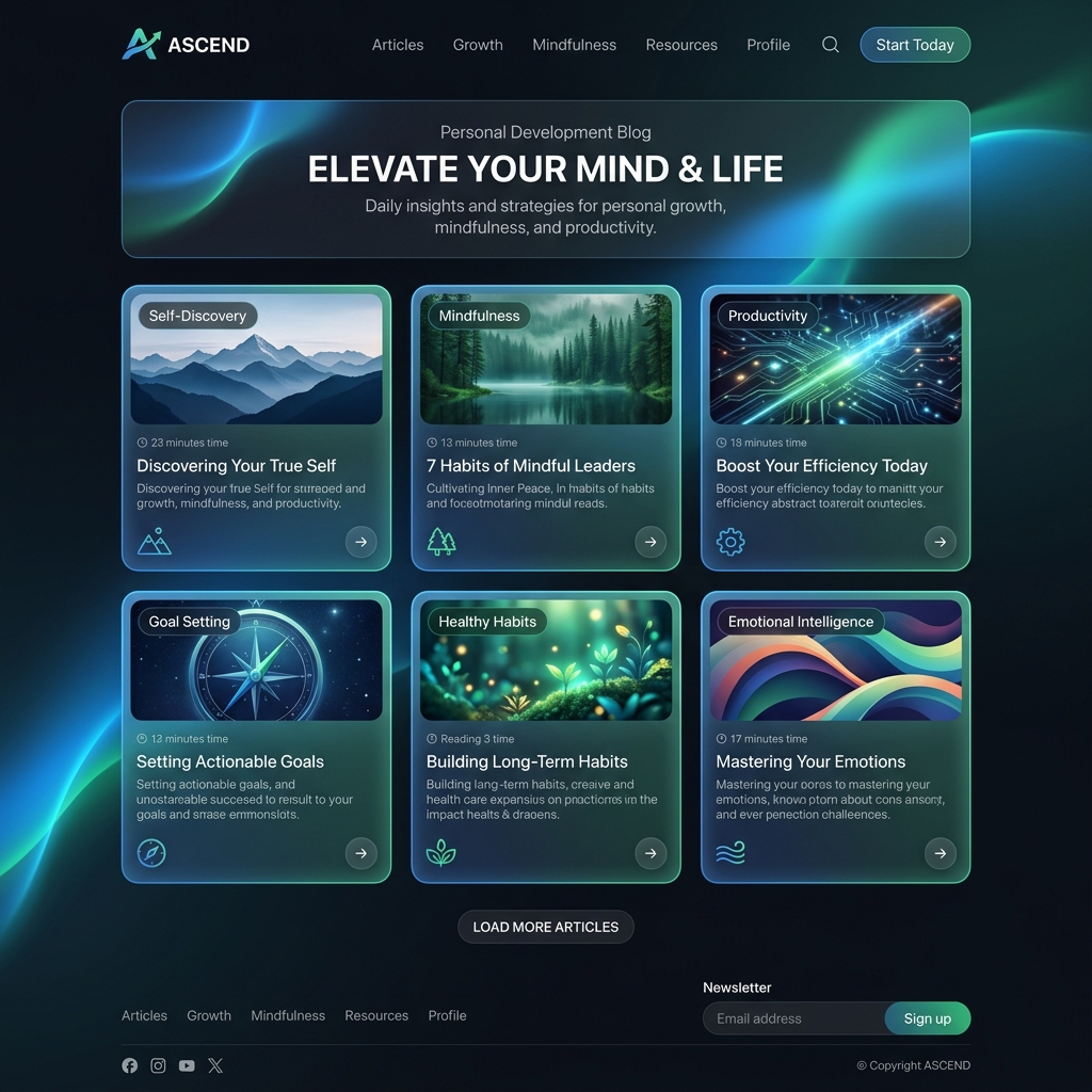 Self-Development Blog